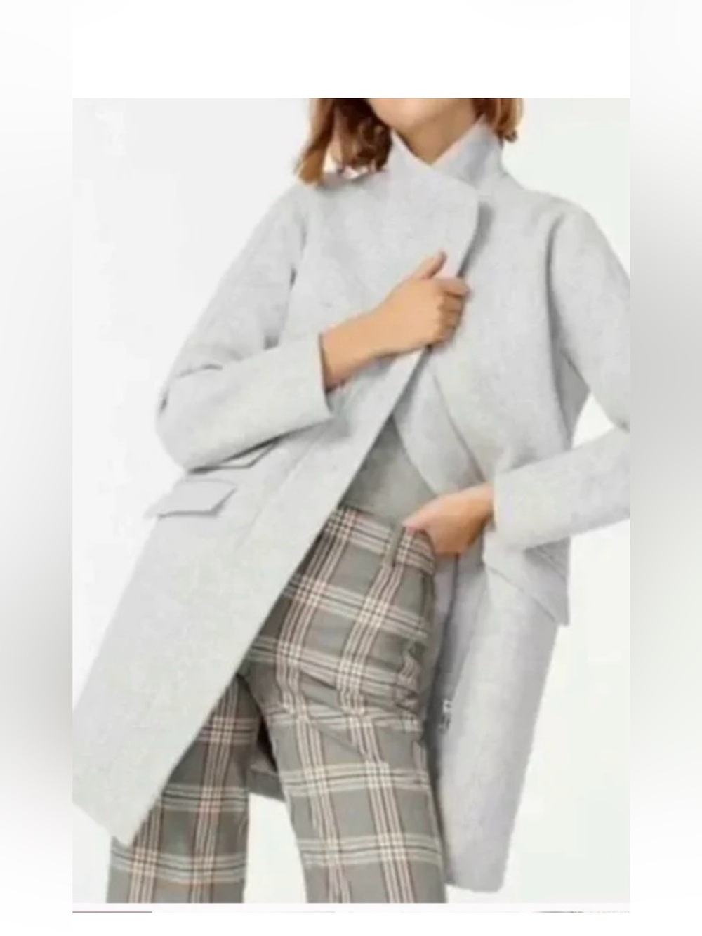J. Crew Cocoon Italian Stadium Wool Coat Size 0